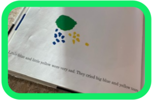 St. Patrick's Day Activity Little Blue and Little Yellow