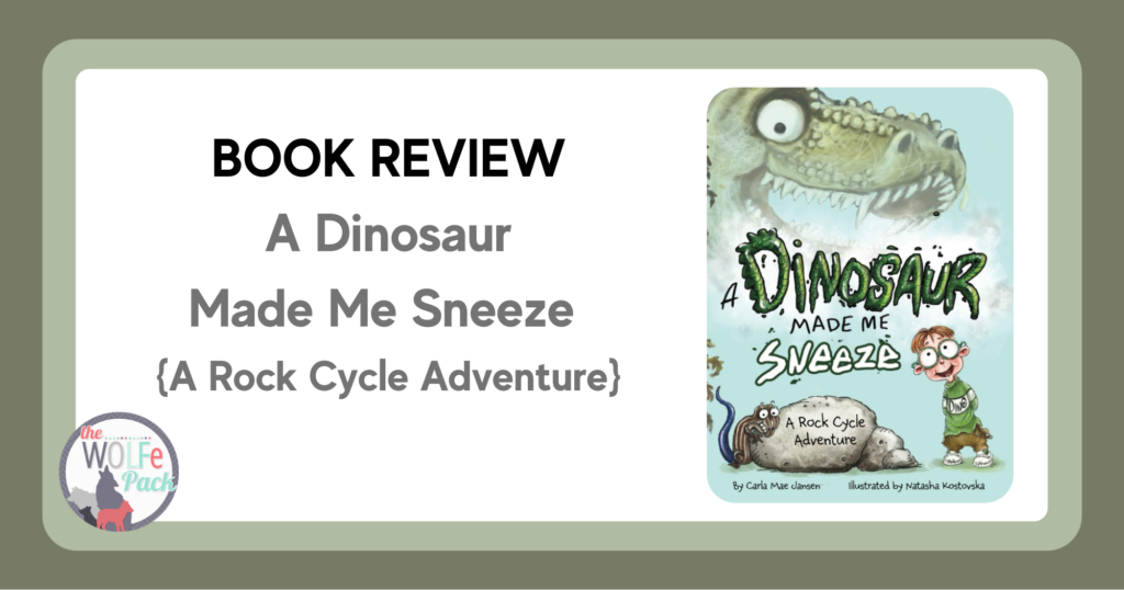 BOOK REVIEW: A Dinosaur Made Me Sneeze