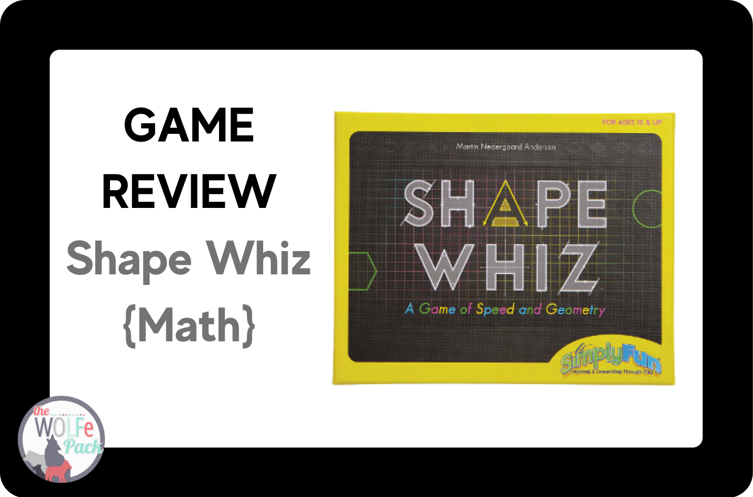 An Educational Math Game Review: SHAPE WHIZ {Geometry}