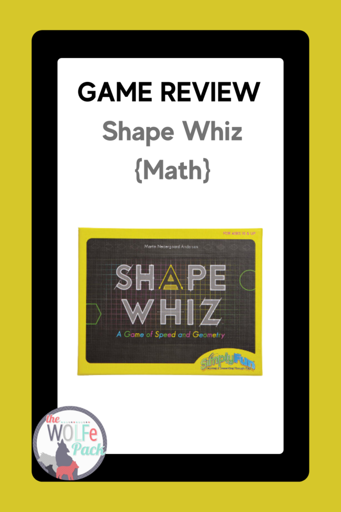 Game review: SHAPE WHIZ {Geometry}