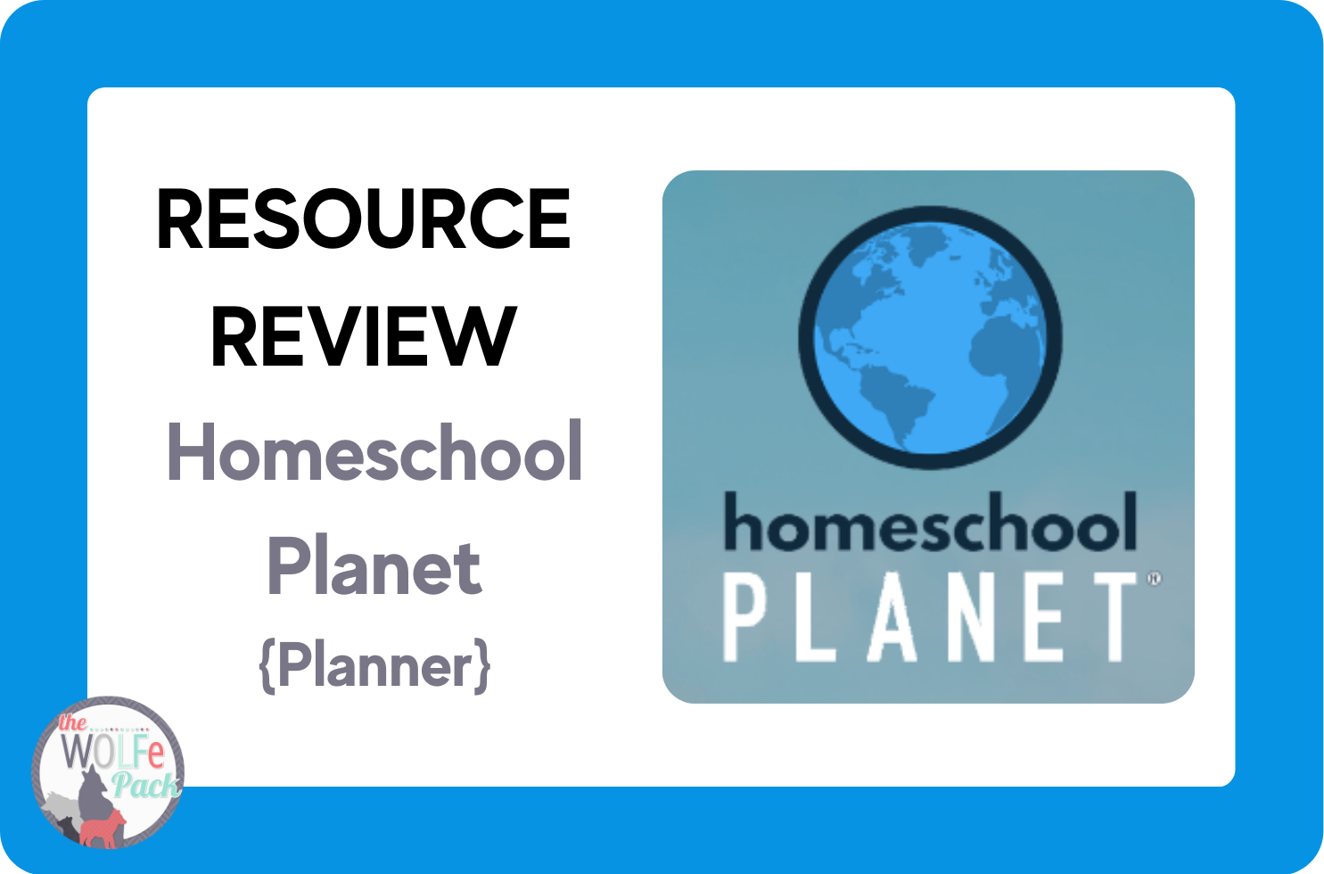 Homeschool Resource Review: Homeschool Planet